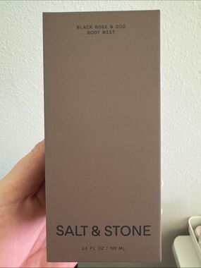 Salt and Stone Black Rose & Oud Body Mist - New